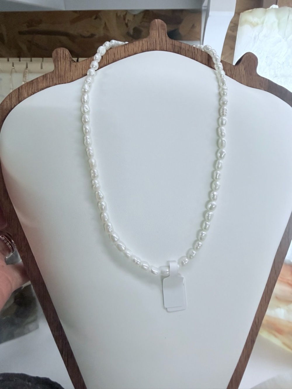 Elegant Fresh Water Pearl Necklace - Classic Women’s Jewelry